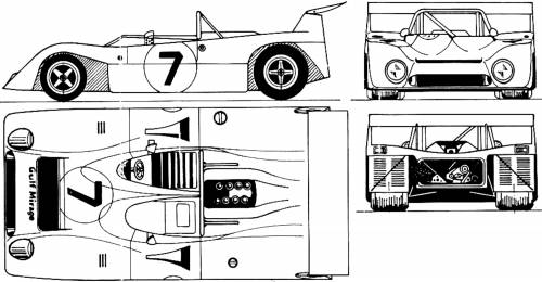 Gulf-Mirage M6 Le Mans (1974)