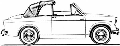 Hillman Minx Series I Cabriolet (1956)