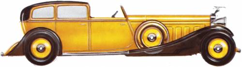 Hispano Suiza V12 Coupe Limousine de Ville Binder