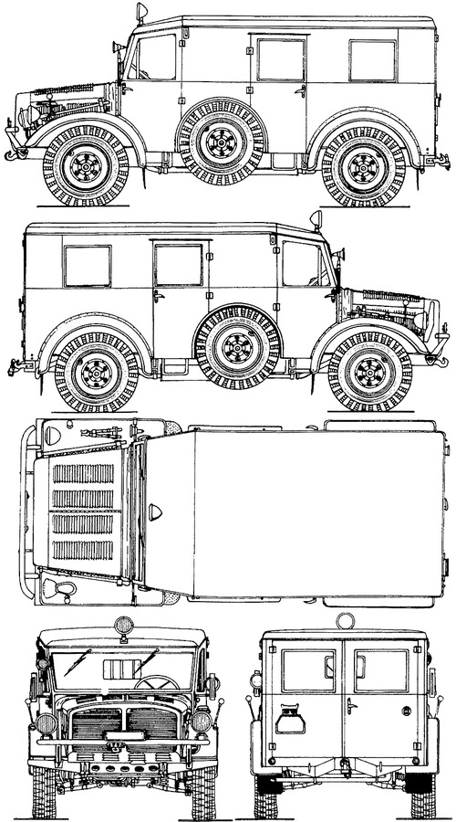 Horch 108 Kfz.31 Ambulance