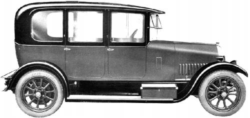Humber 15.9hp 3-Door Saloon (1924)