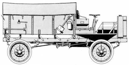 Jeffrey Quad Truck WWI