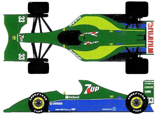 Jordan J191 FW13B F1 GP (1991)