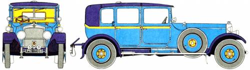 Lanchester Six Limousine (1925)