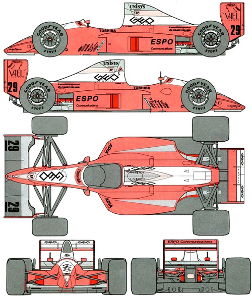 Larrousse-Lola LC90 F1 GP (1990)