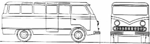 Latvia RAZ-977A Van (1969)