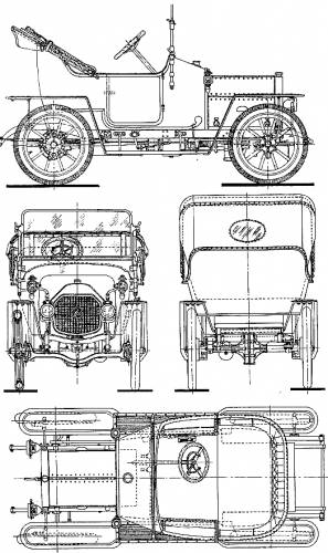 Le Zebre Torpedo Deluxe type A (1911)