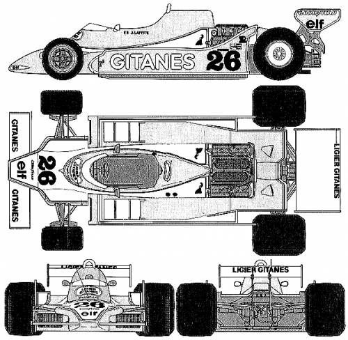 Ligier JS11 Ford F1 GP (1979)