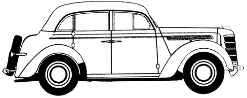 Moskvitch 420 Saloon (1950)