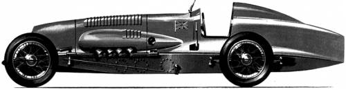 Napier-Campbell Bluebird Land Speed Rekord Car (1927)