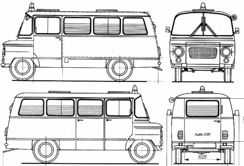 Nysa S521 Ambulance (1969)