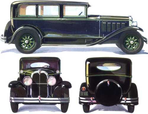 Oakland Model 212 4-Door Sedan (1929)