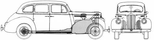 Packard 110 Touring Sedan (1938)