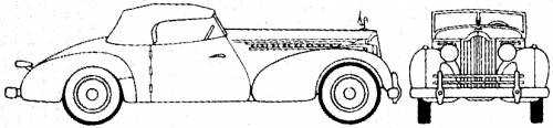 Packard 180 Darrin Voctoria Convertible (1940)
