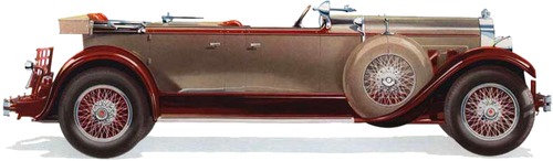Packard De Luxe Eight 6-45 Sport Phaeton (1929)