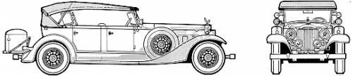 Packard Eight Model 1004 Phaeton (1933)