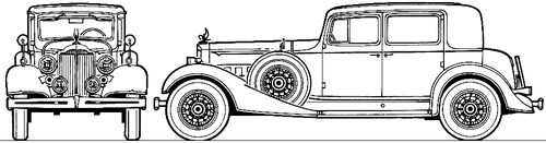 Packard Super Eight Club Sedan (1934)