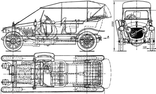 Russo-Balt S24-40 Torpedo (1913)