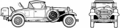Stutz Custom President Eight FH Convertible Coupe (1930)