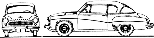 Wartburg 311 Coupe (1962)