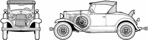 Whippet 96A Roadster (1930)