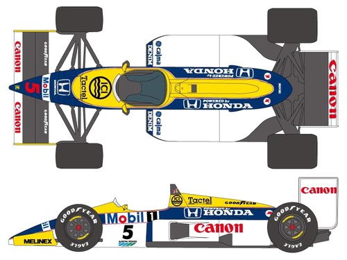 Williams-Honda FW 11 F1 GP (1986)