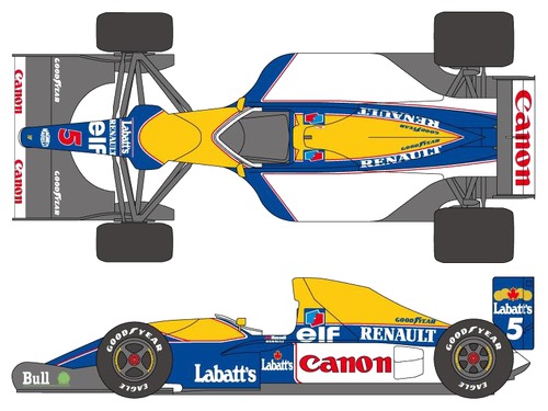Williams-Honda FW 14B F1 GP (1992)