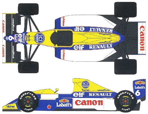Williams-Renault FW13B F1 GP (1990)