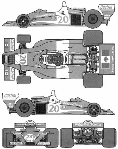 Wolf WR1 F1 GP (1977)
