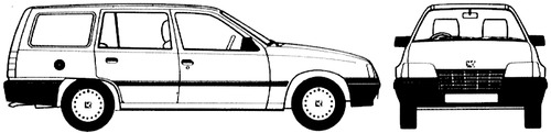 Vauxhall Astra Estate (1984)