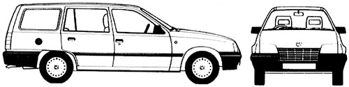 Vauxhall Astra Estate (1987)