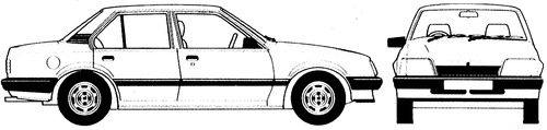 Vauxhall Cavalier 4-Door (1982)