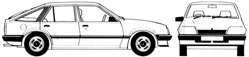 Vauxhall Cavalier 5-Door (1982)