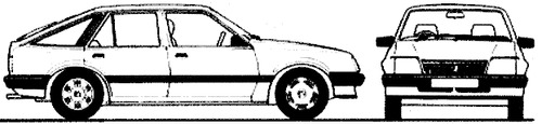Vauxhall Cavalier 5-Door (1986)