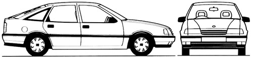 Vauxhall Cavalier 5-Door (1987)