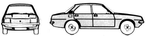 Vauxhall Cavalier A 4-Door (1980)
