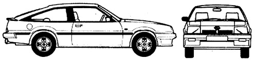 Vauxhall Cavalier Coupe Hatch (1986)