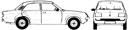 Vauxhall Chevette 4-Door (1983)