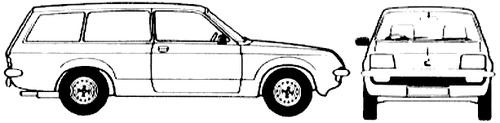 Vauxhall Chevette Estate (1983)