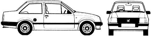 Vauxhall Nova 2-Door (1987)