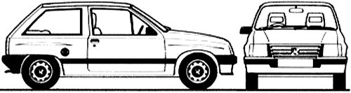 Vauxhall Nova 3-Door (1984)