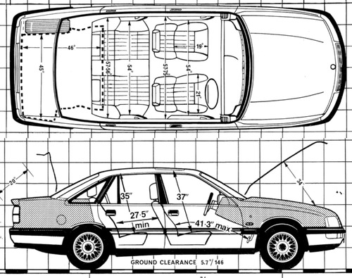 Vauxhall Senator 3.0i 24v CDX (1990)
