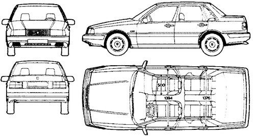 Volvo 460 GLT (1990)