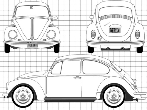 Volkswagen Beetle 1200 (1968)