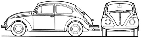 Volkswagen Beetle 1500 (1969)
