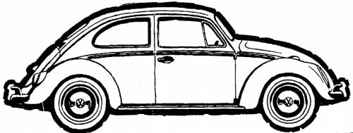 Volkswagen Beetle 1600 (1966)