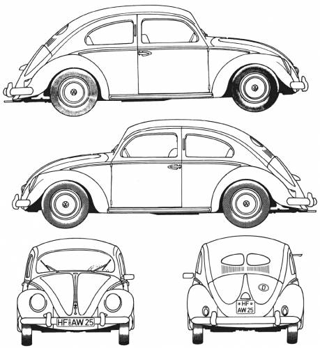 Volkswagen Beetle (1952)