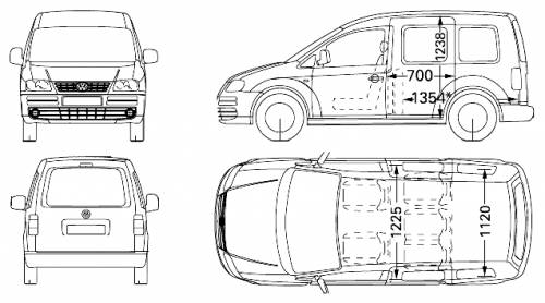 Volkswagen Caddy life (2006)