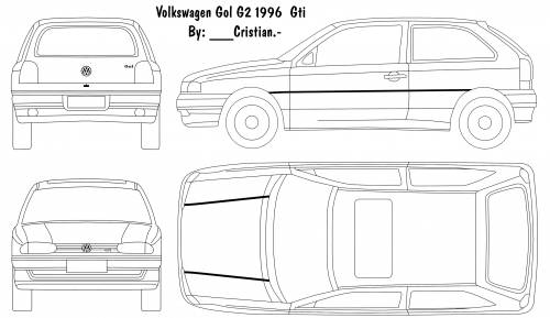 Volkswagen Golf Gti (pointer) G2 2 puertas (1996)