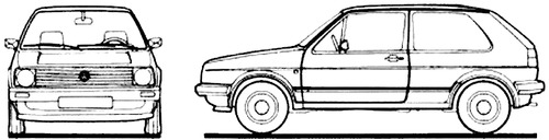 Volkswagen Golf II 3-Door (1986)